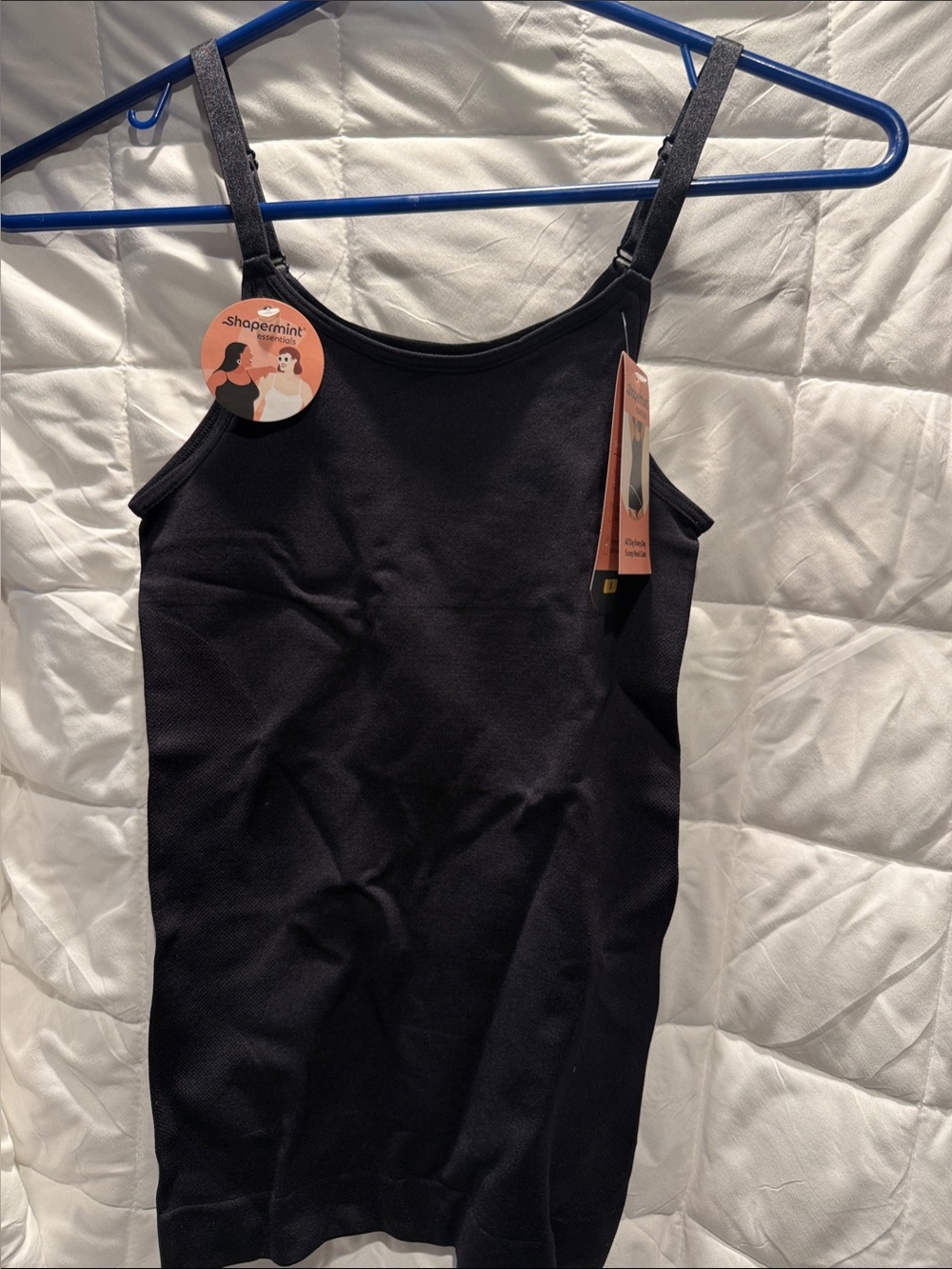 Shapermint Black Seamless Shaping Camisole 
BNWT